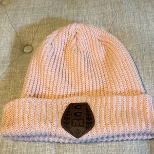 CCM womens Pink Knit Beanie